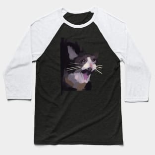 hilarious Crying cat meme Baseball T-Shirt